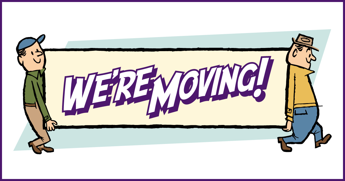 We Are Moving Sign Printable